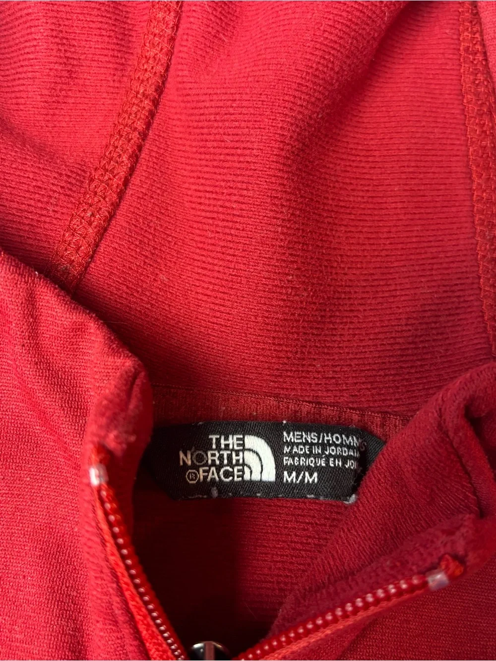 The North Face Men's Red Hooded Lightweight Jacket